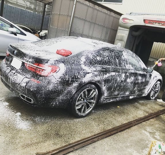 完全手洗い洗車